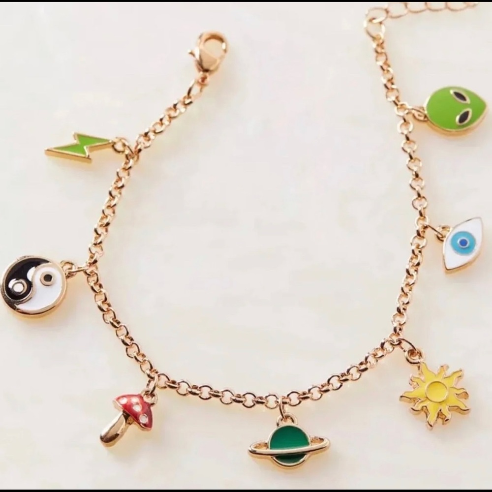 Urban Outfitters Lolita Charm Bracelets